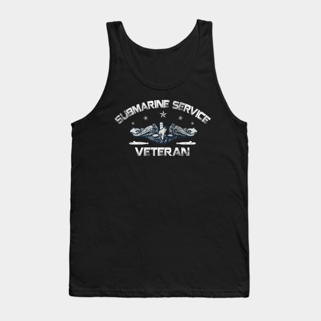 Submarine Veteran Shirt Submariner Veteran - Gift for Veterans Day 4th of July or Patriotic Memorial Day Tank Top by Oscar N Sims